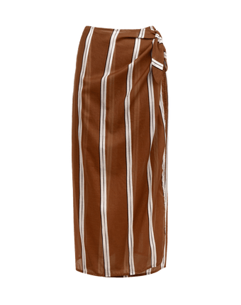 Flora Midi Pareo - Coast Stripe