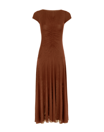 Lais Long Cover Up - Camel