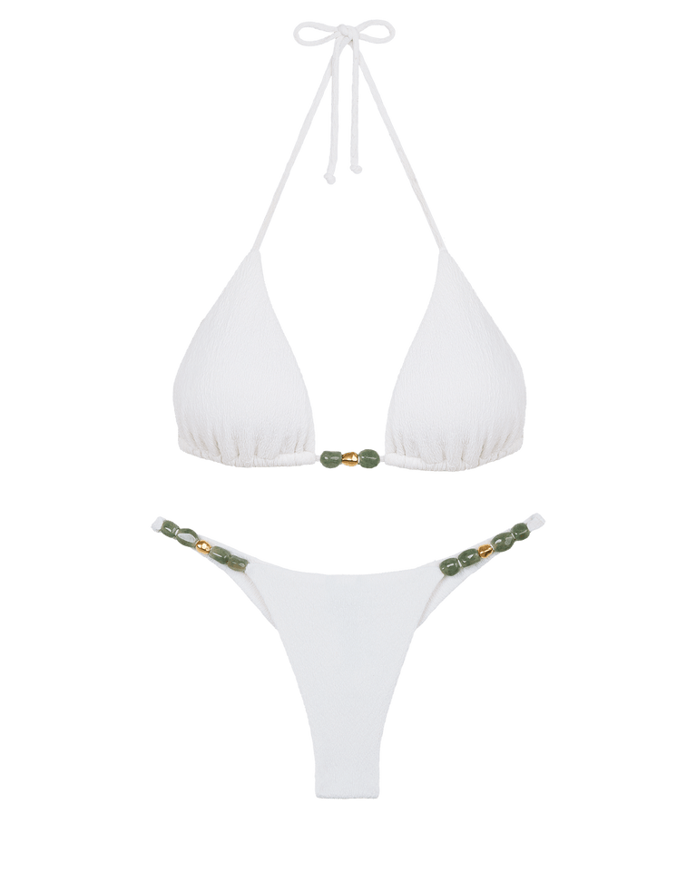 Firenze Kiana Tri Top - Off White Firenze Kiana Tri Top - Off White