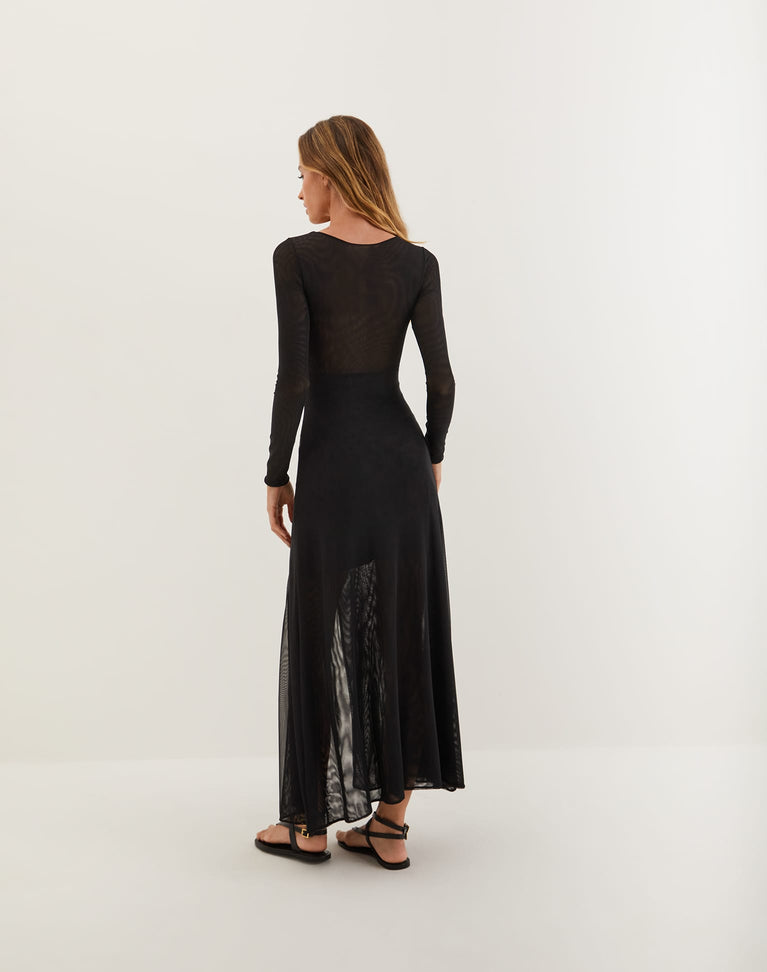 Yarin Long Dress - Black Yarin Long Dress - Black