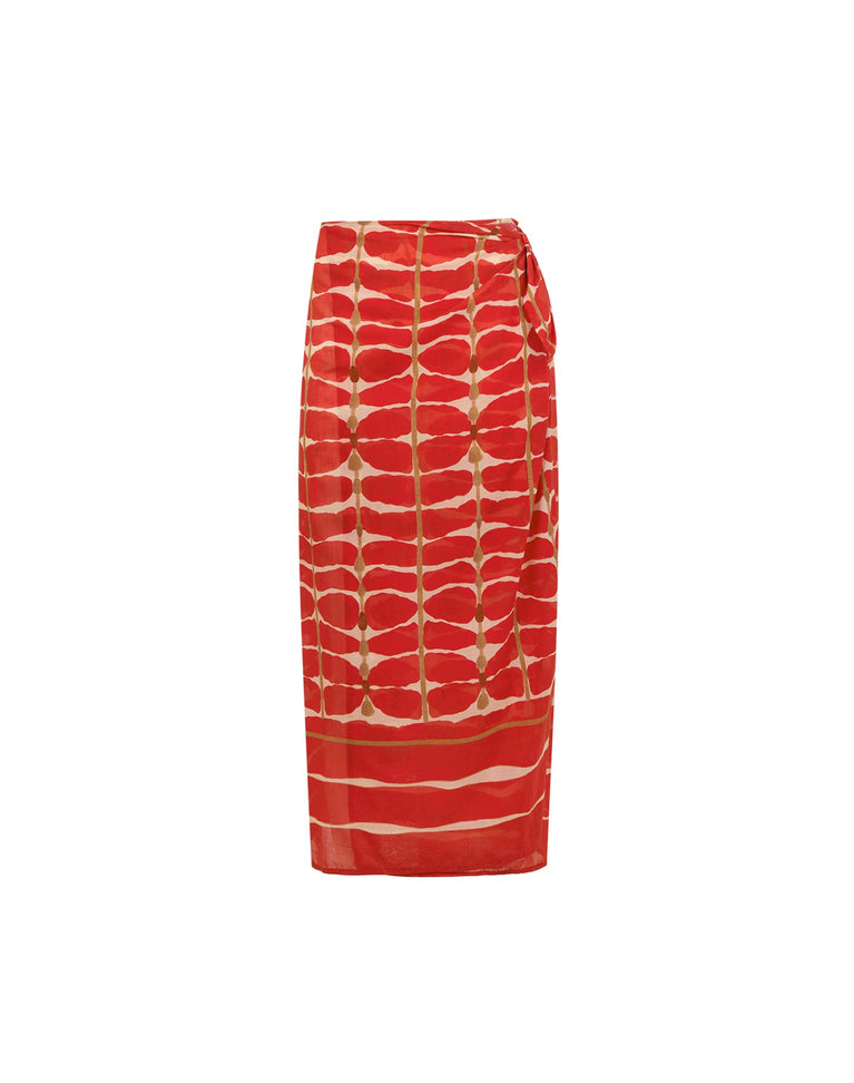 Flora Wrap Pareo - Agni