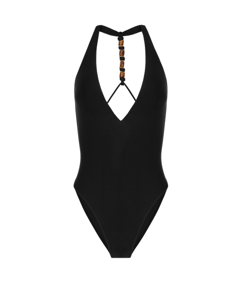 Matte Josi Bianca One Piece - Black