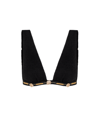 Firenze Edith Safira Top - Black S