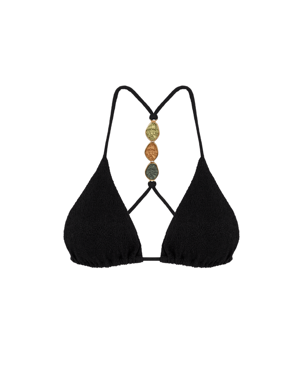 Firenze Petra T Back Tri Top - Black