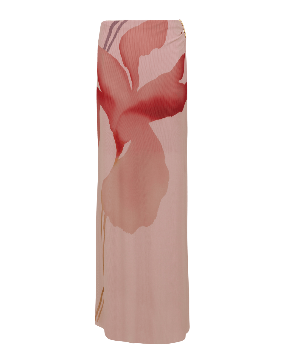 Amira Detail Long Skirt - Floreal XS