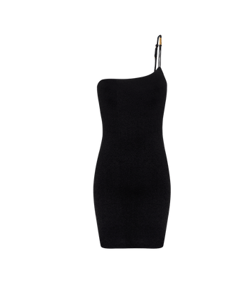 Firenze Sharon Short Dress - Black