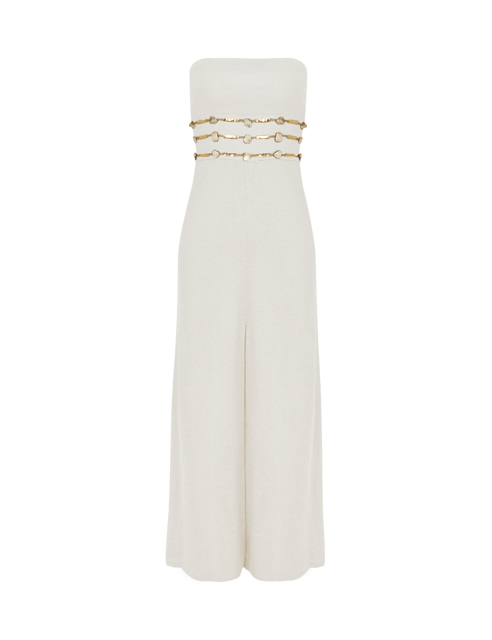 Grace Midi Dress - Off White XS