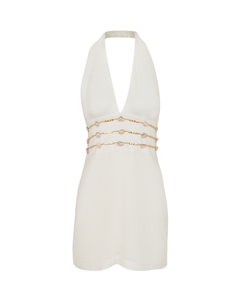 Grace Short Dress - Off White XS