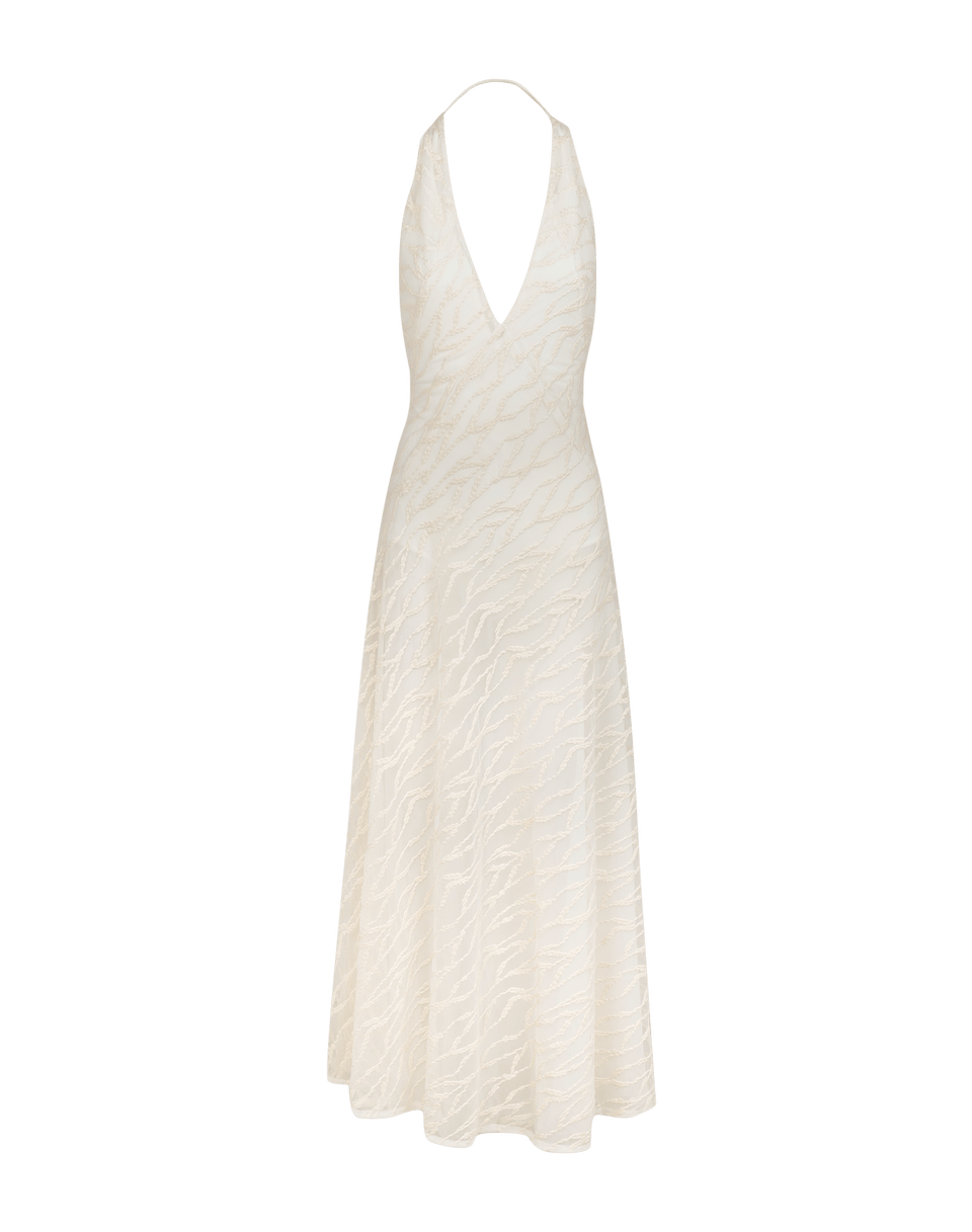 Ginny Long Dress - Off White XS