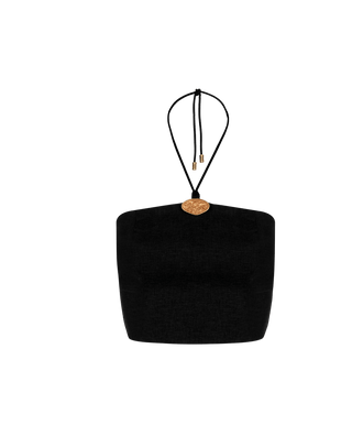 Arden Halter Top - Black XS