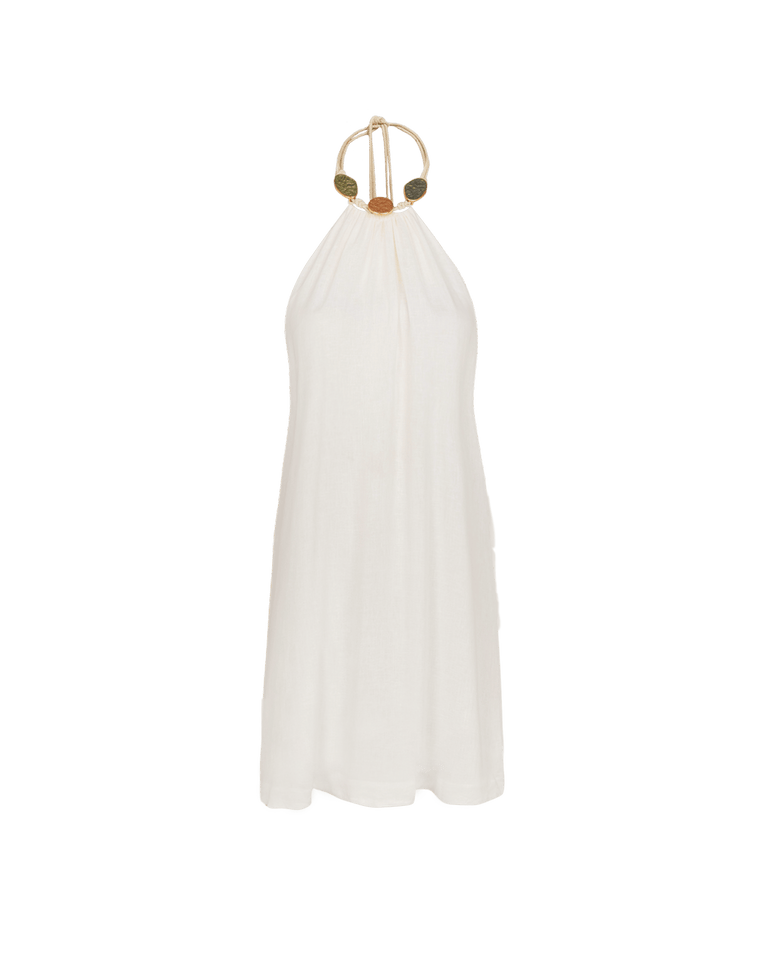 Aiden Short Dress - Off White XS