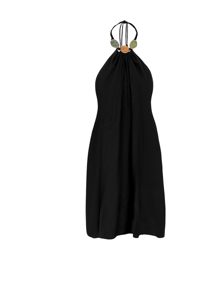 Aiden Short Dress - Black