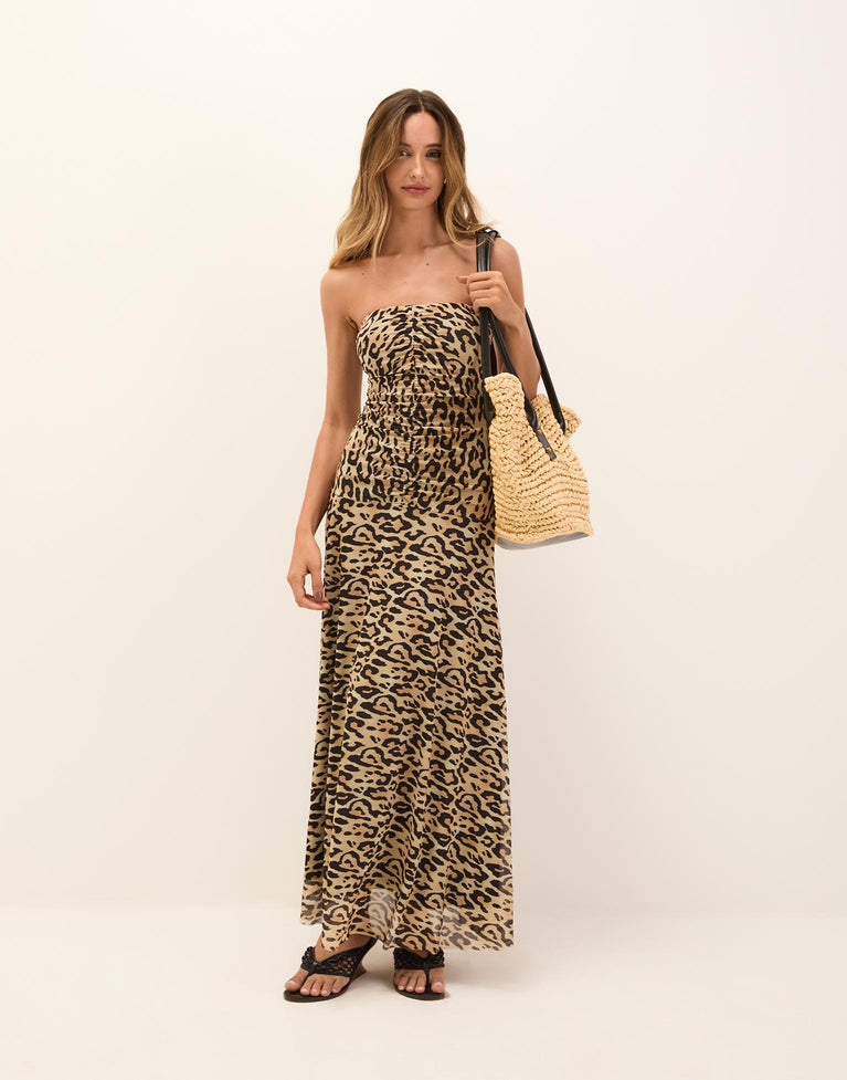 Athena Midi Dress - Buzzy XS