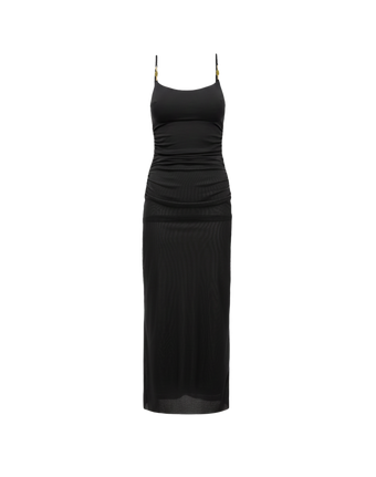 Lorena Midi Dress - Black