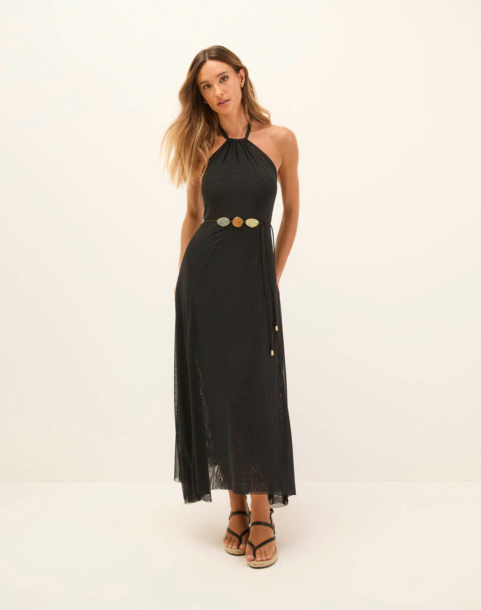 Lelia Long Dress - Black XS