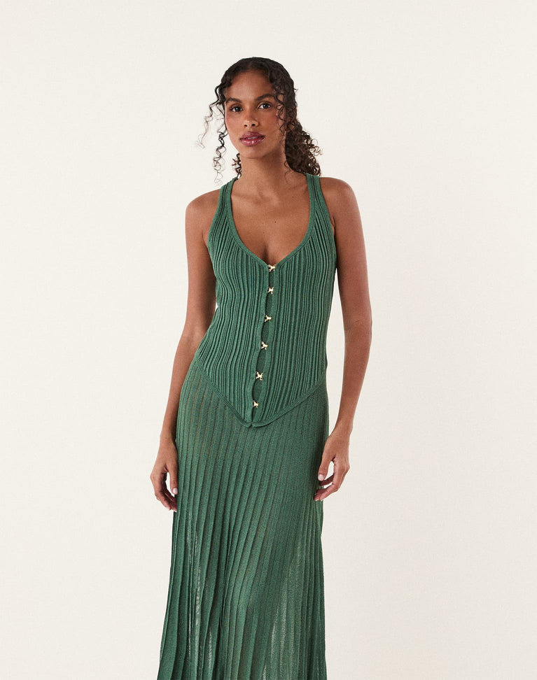 Knit Zury Long Dress - Free Bird
