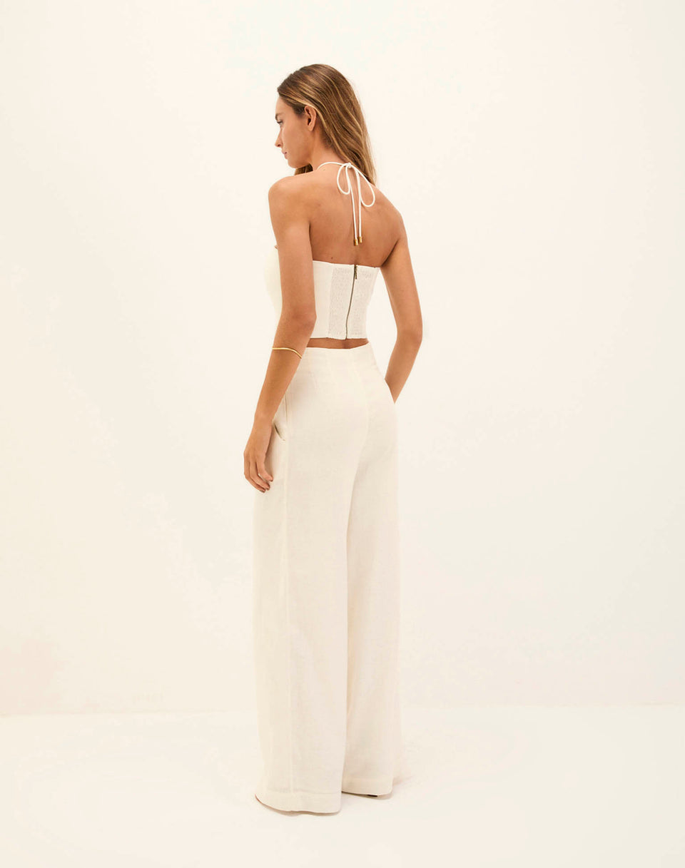 Cassia Pants - Off White XS