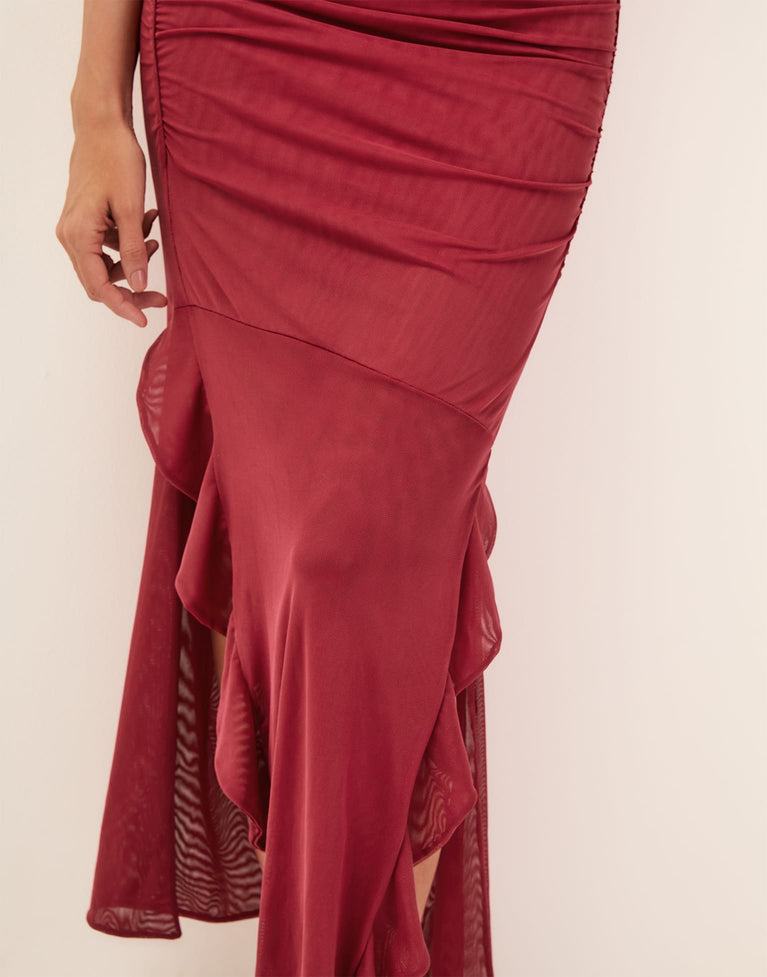 Luiza Long Dress - Sizzle XS