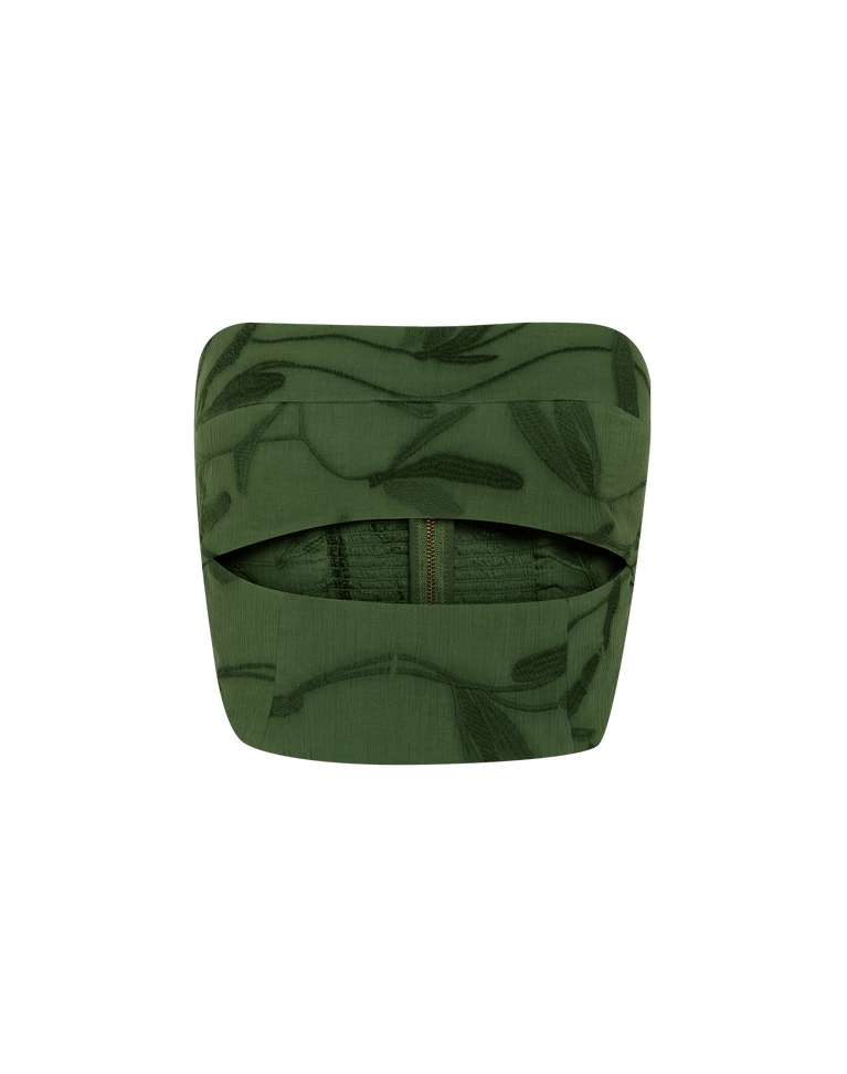 Karen Strapless Top - Printed Free Bird XS