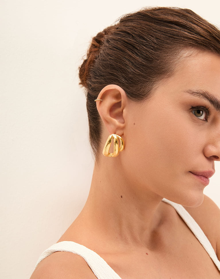 Zury Earrings - Gold O/S