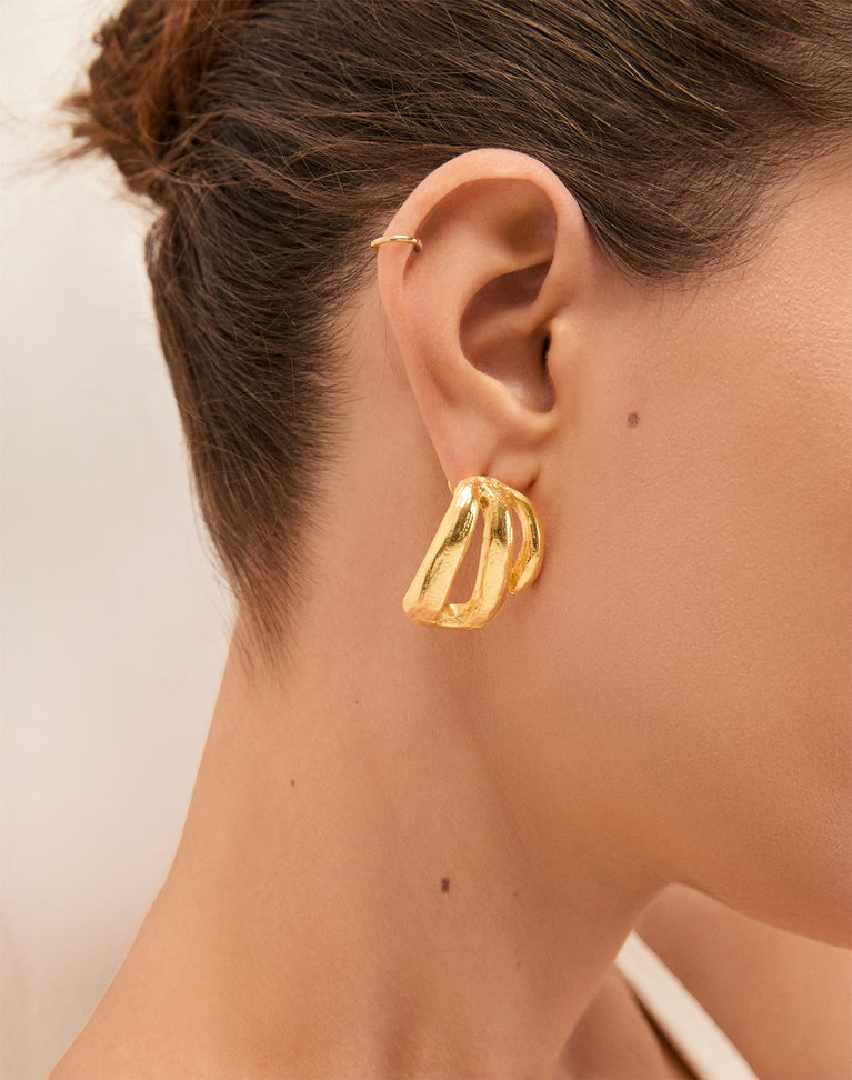 Zury Earrings - Gold O/S