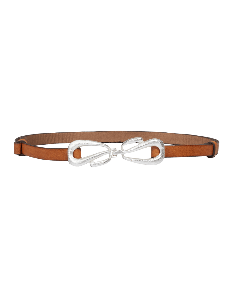 Zury Belt - Caramel Silver XS