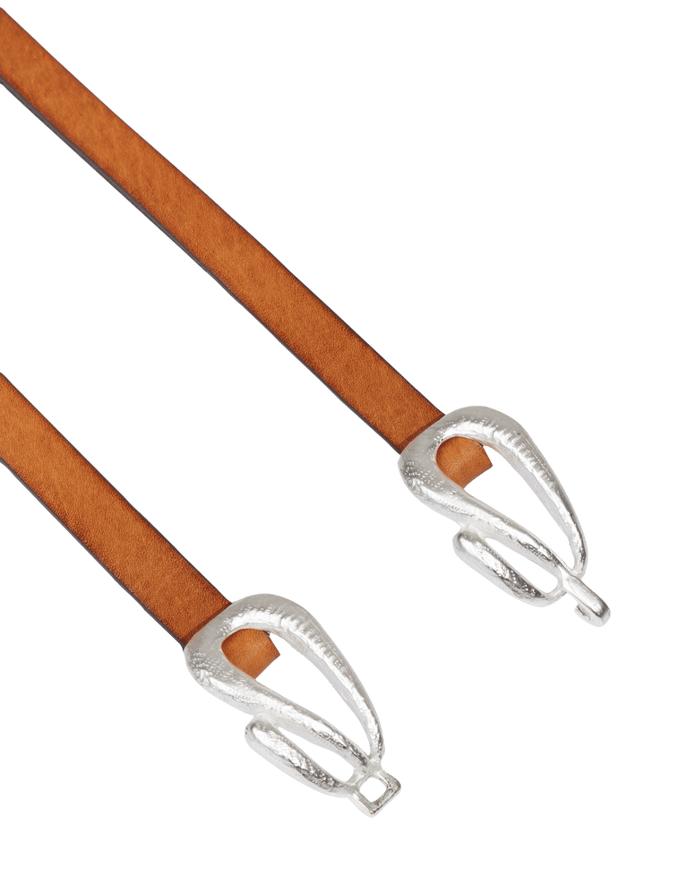 Zury Belt - Caramel Silver XS