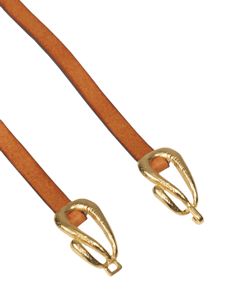 Zury Belt - Caramel Gold XS