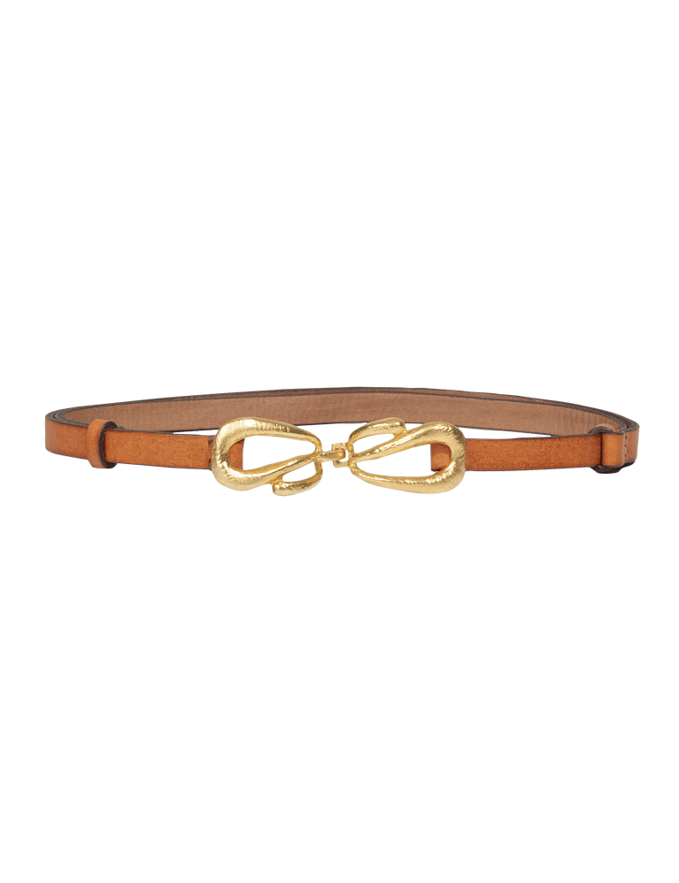 Zury Belt - Caramel Gold XS