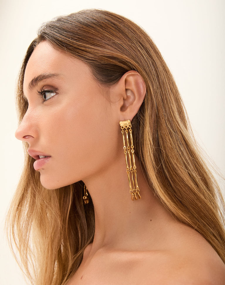 Nyla Earrings - Gold O/S