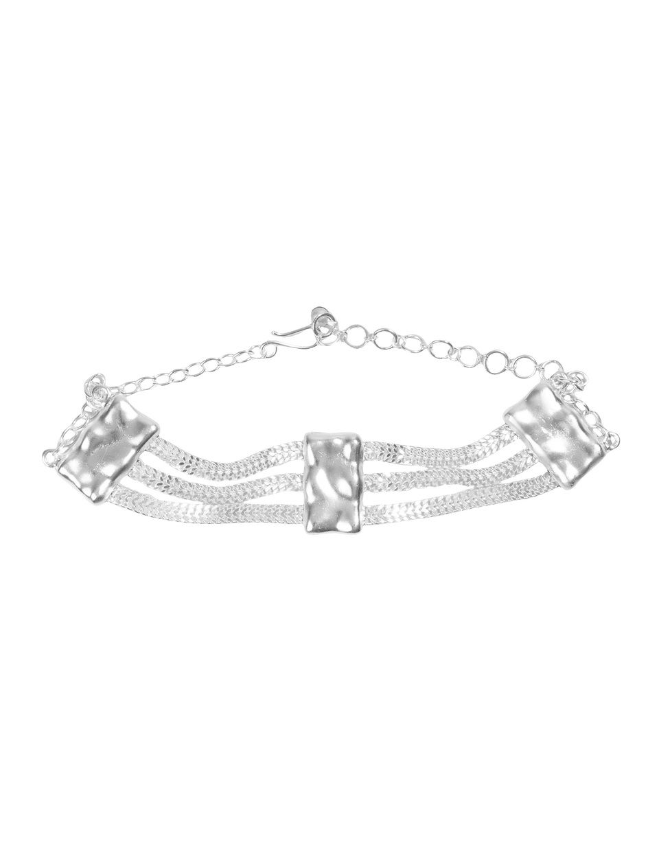 Naira Choker - Silver O/S