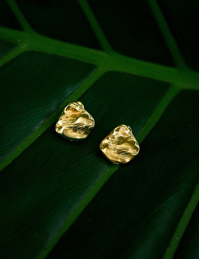 Petite Lori Earrings - Gold O/S