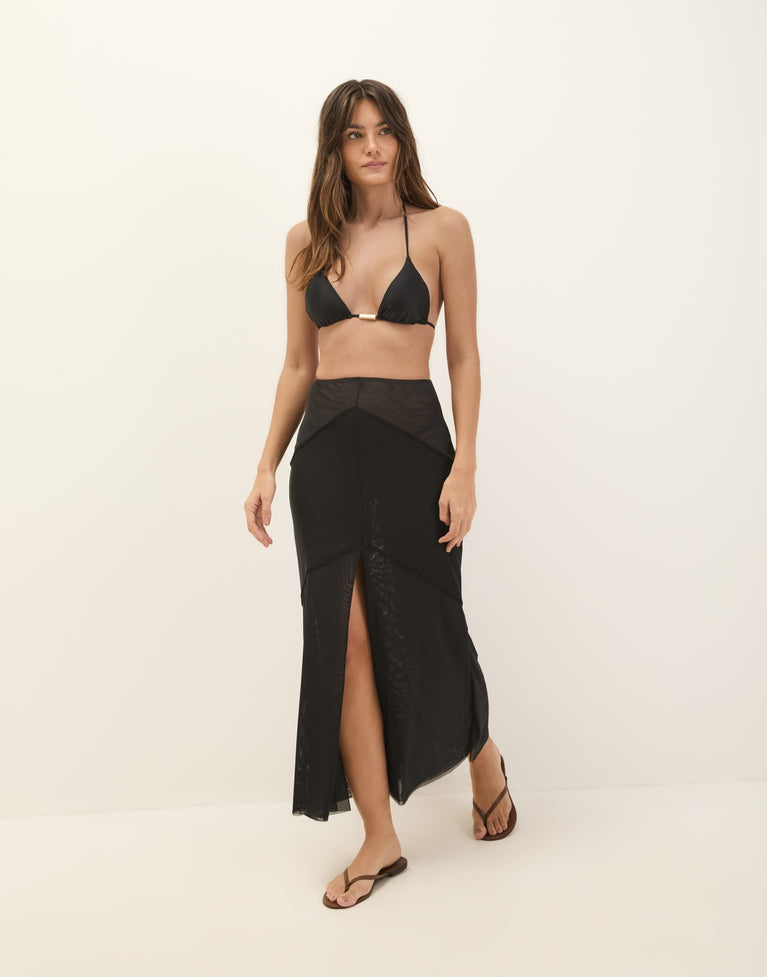 Taly Long Skirt - Black XS