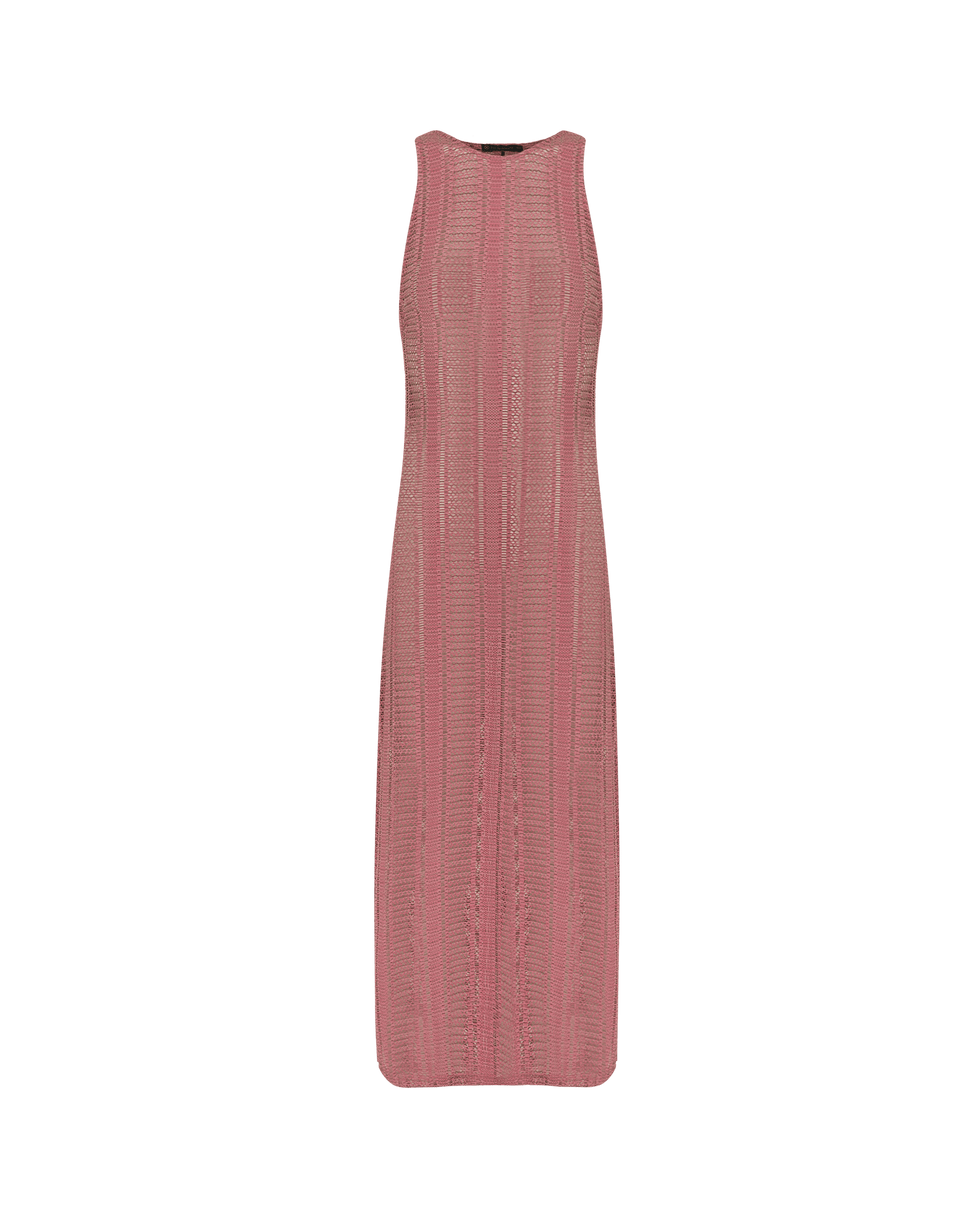 Twist Long Cover Up - Pink Pearl XS