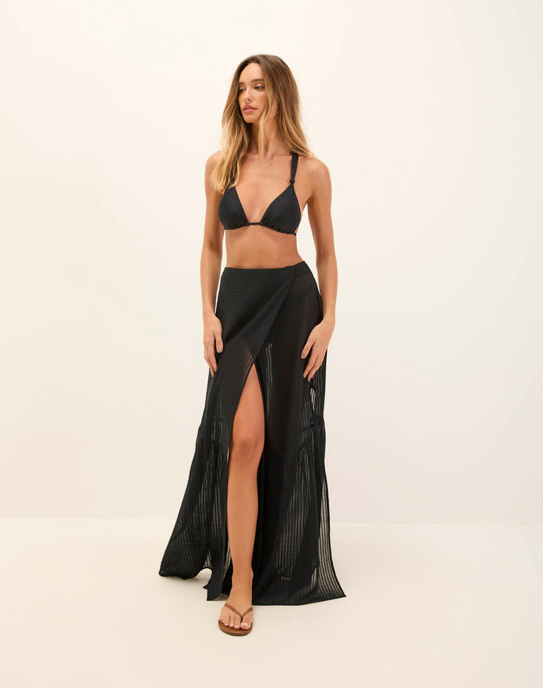 Sky Long Skirt - Black XS