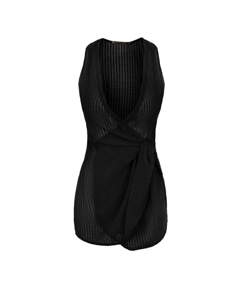 Lai Short Cover Up - Black