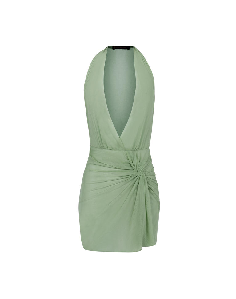 Vix Swimwear Karina Short Cover Up Dress in Mint