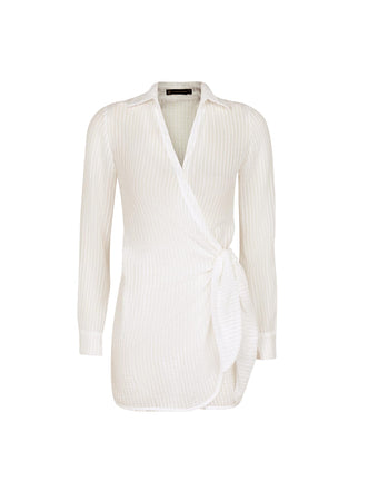 Lia Short Cover Up - Off White