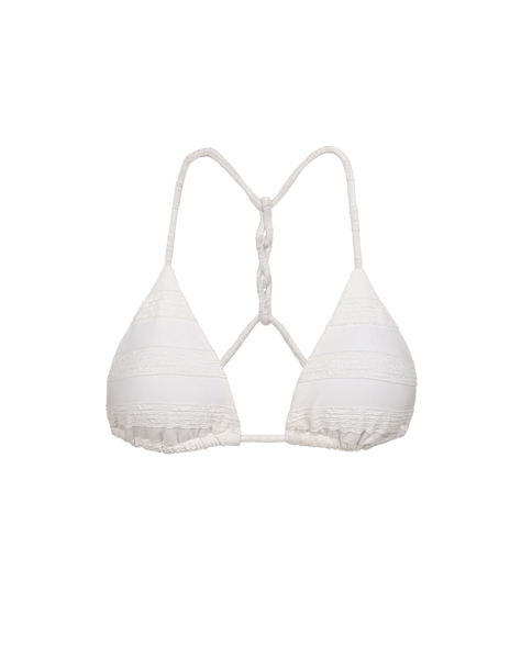 Savyon Leanne T Back Tri Top - Off White