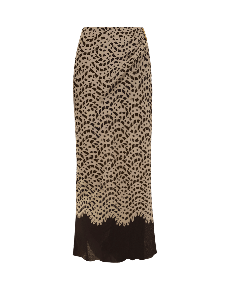 Amira Detail Long Skirt - Poeme