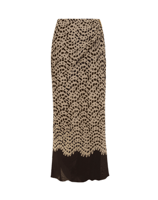 Amira Detail Long Skirt - Poeme