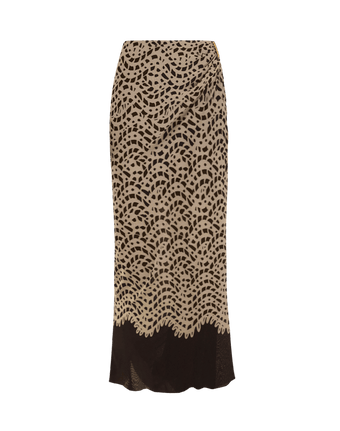 Amira Detail Long Skirt - Poeme