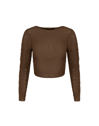 Mira Long Sleeve Top - Eclair XS