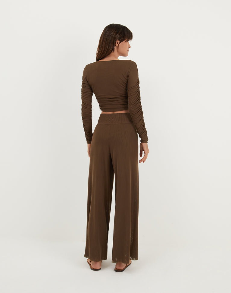 Mira Long Sleeve Top - Eclair XS