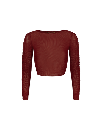 Mira Long Sleeve Top - Ponche