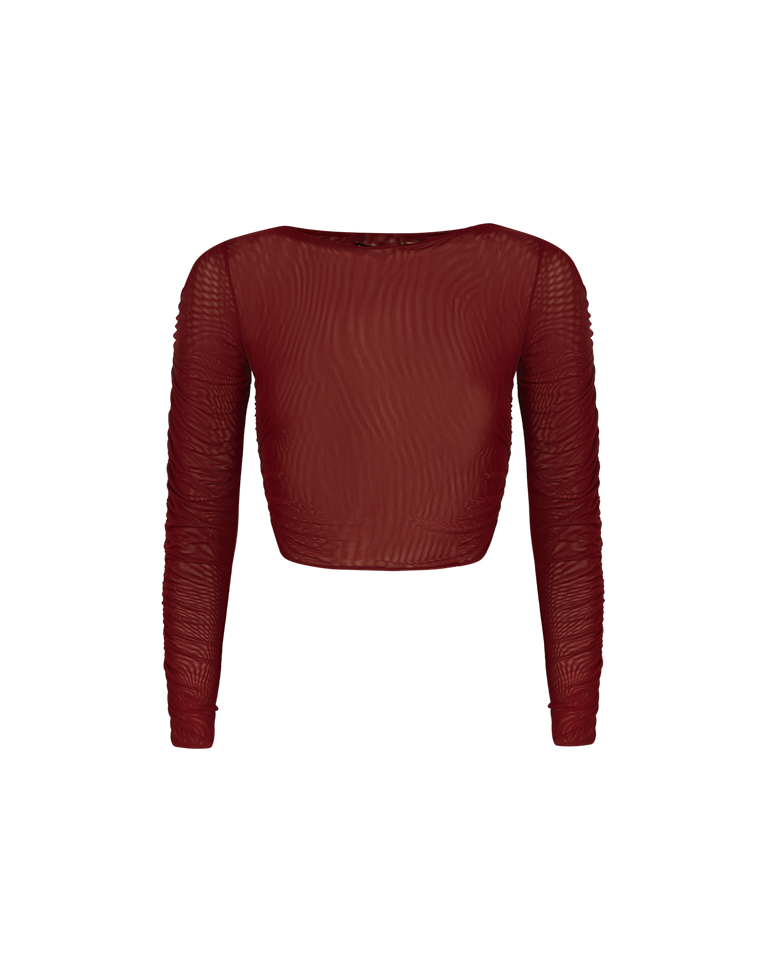 Mira Long Sleeve Top - Ponche XS