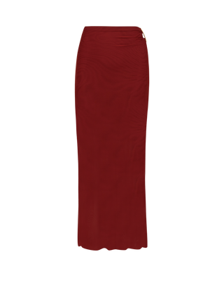 Amira Detail Long Skirt - Ponche XS