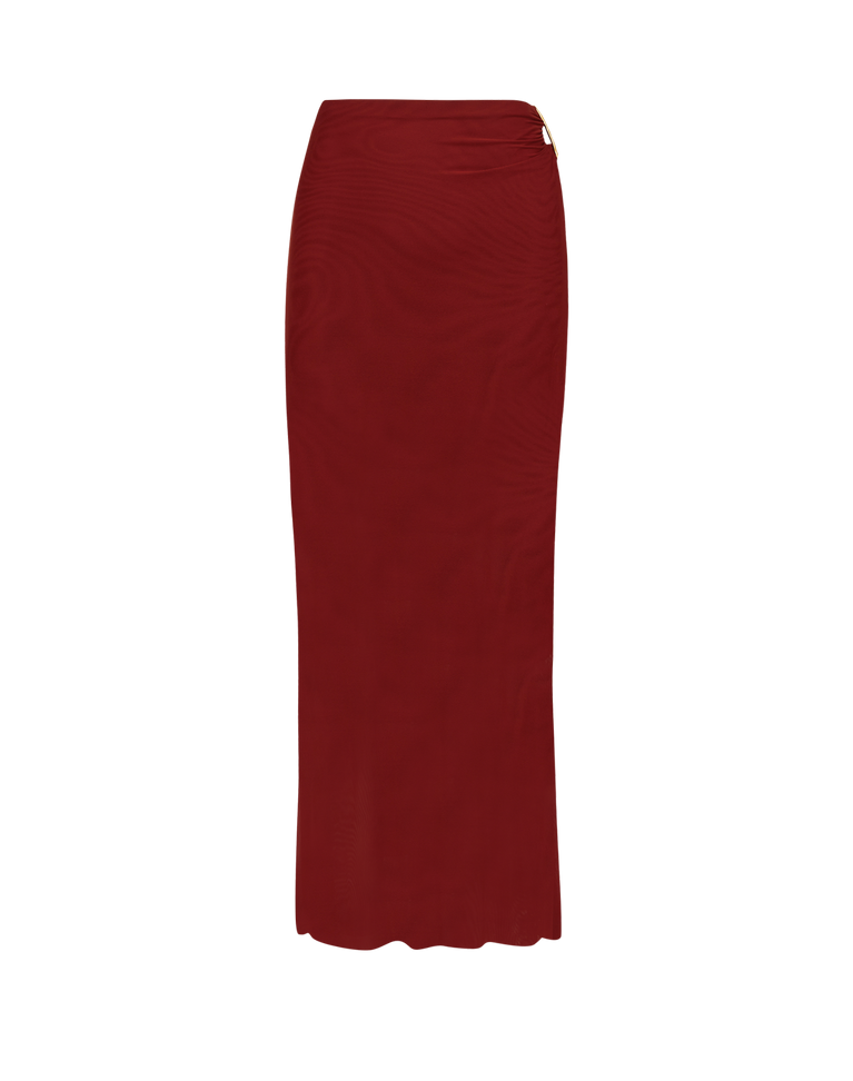 Amira Detail Long Skirt - Ponche XS