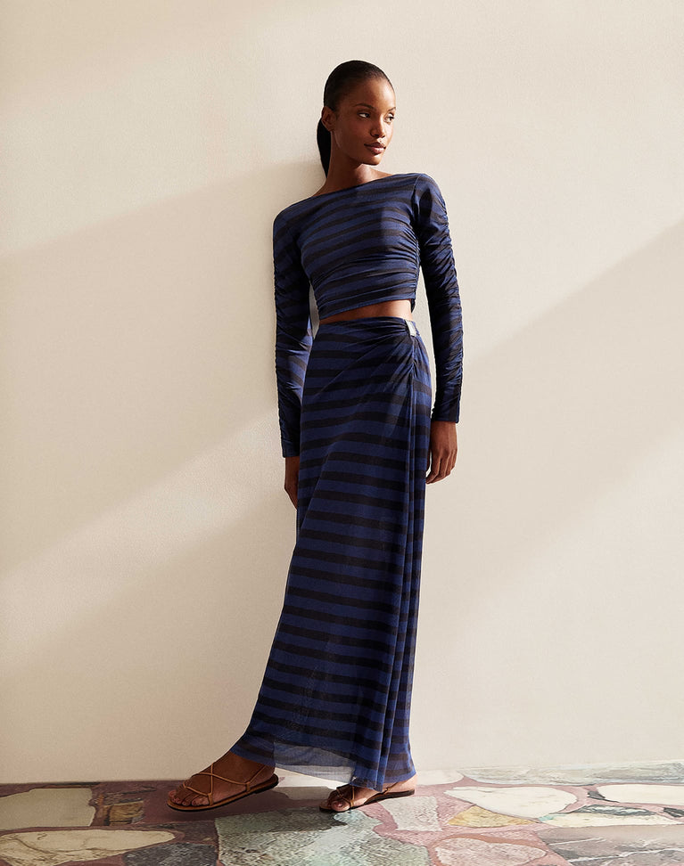 Amira Detail Long Skirt - Harmonie