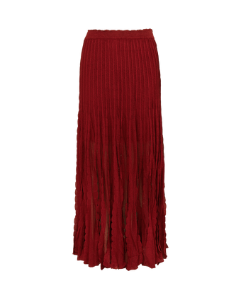 Knit Celina Long Skirt - Ponche